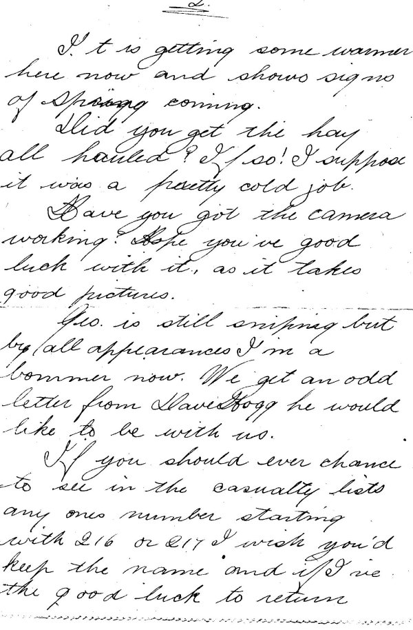 Lettre - page 2 de 3