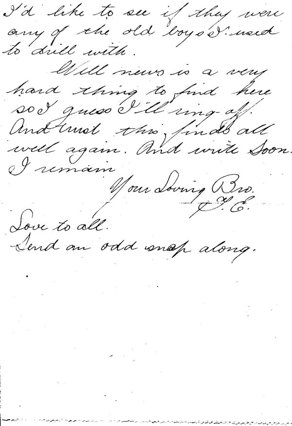 Lettre - page 3 de 3