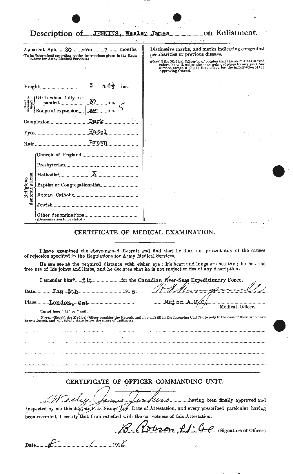 Documents d'attestation