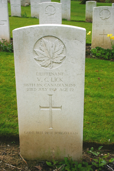 Photo de VERNON CUTHBERT LICK