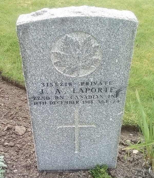 Grave marker