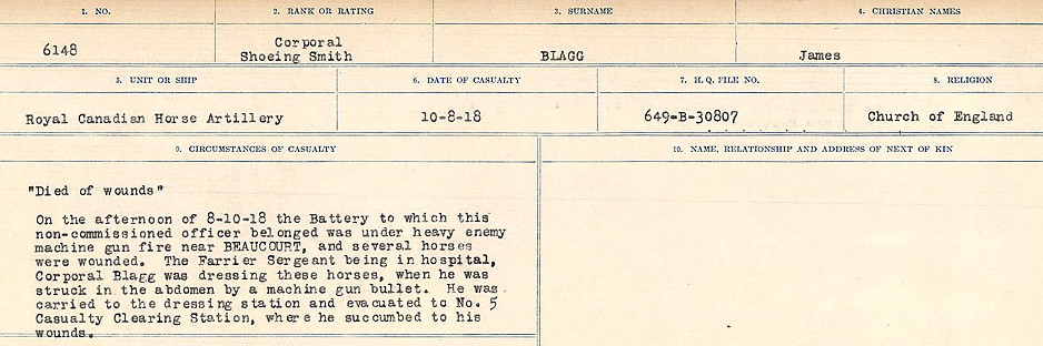 Circumstances of Death Registers