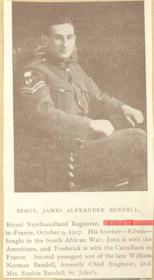 Photo of JAMES ALEXANDER BENDELL