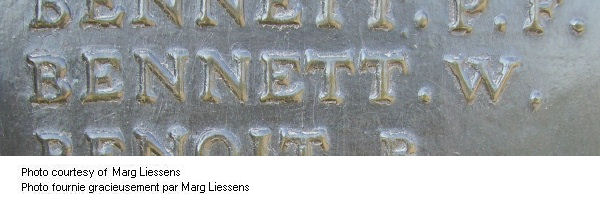 Inscription on Beaumont-Hamel Memorial