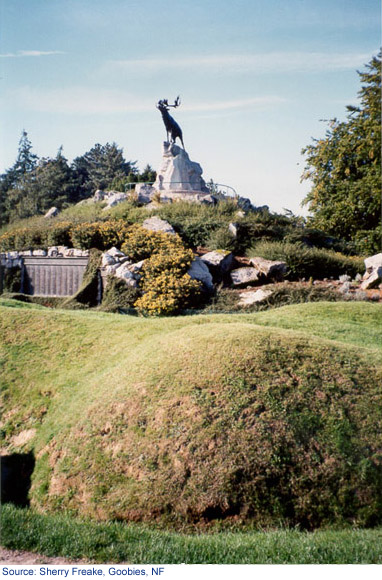 Commemorated at Beaumont-Hamel, France