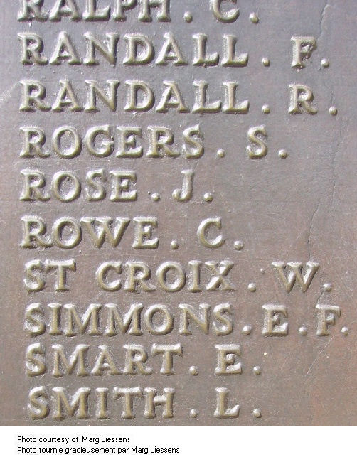Inscription on Beaumont-Hamel Memorial