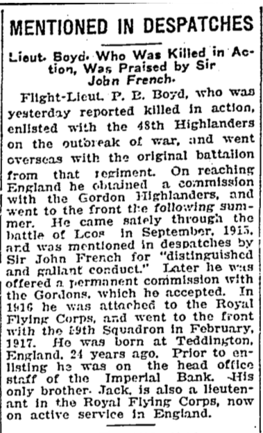 Photo of PHILIP BENTINCK BOYD