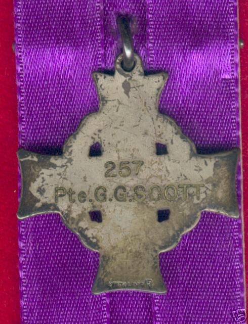 Memorial Cross (back)