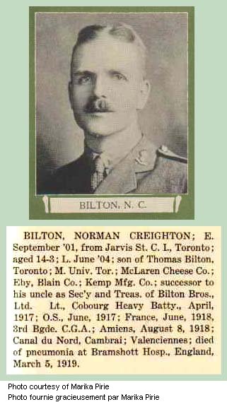 Photo of Norman C. Bilton