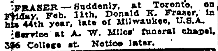 Photo of Donald Kempt Fraser