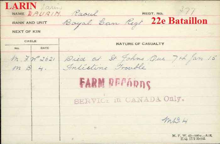 Circumstances of death registers