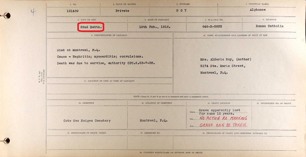 Circumstances of death registers