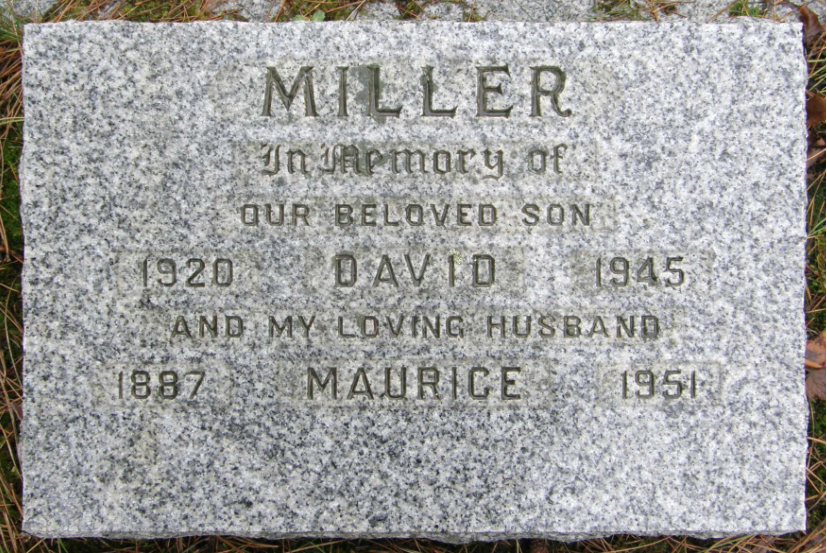Grave marker