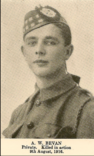 Photo of ALFRED WILLIAM BEVAN