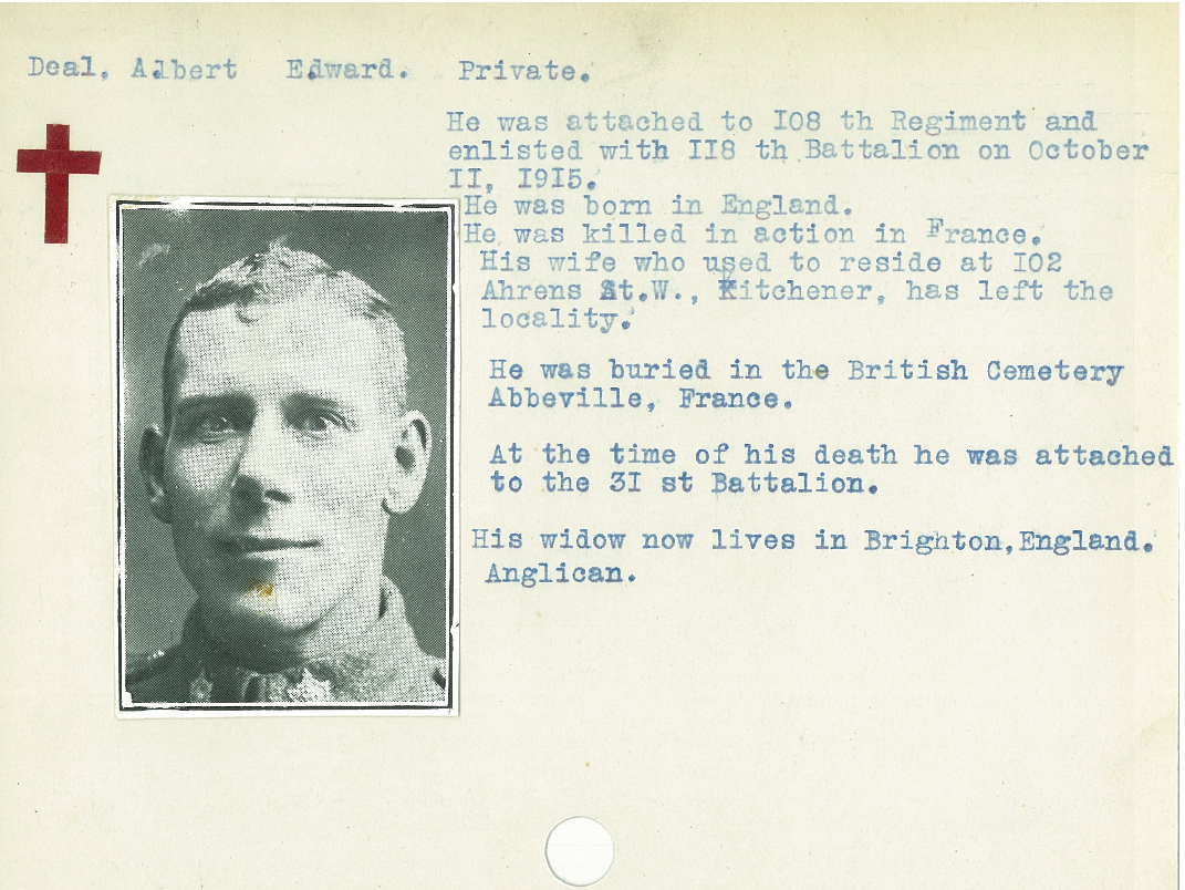 Photo of ALBERT EDWARD DEAL