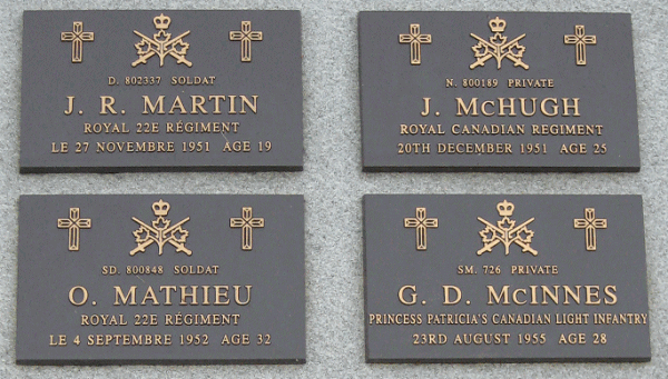 Memorial plaque