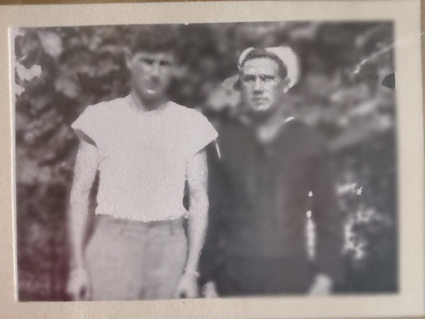 Photo of Al and Joseph Thistle