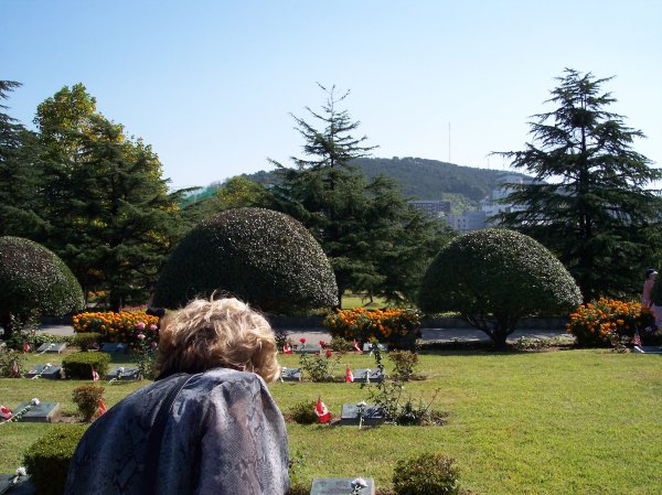 View of the United Nations Memorial Cemetery