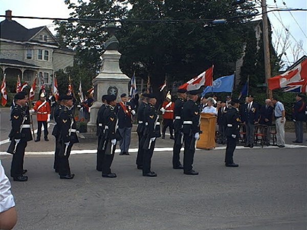 Rededication of Borden Monument