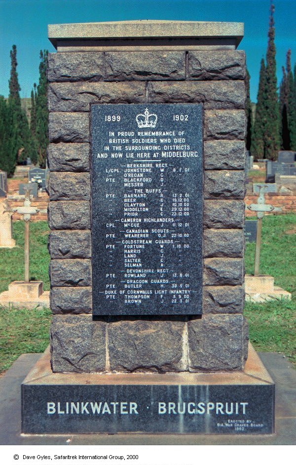 Memorial at Middelburg