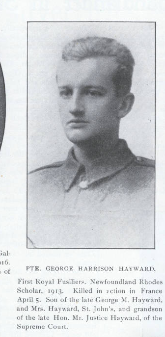 Photo of GEORGE HARRISON HAYWARD