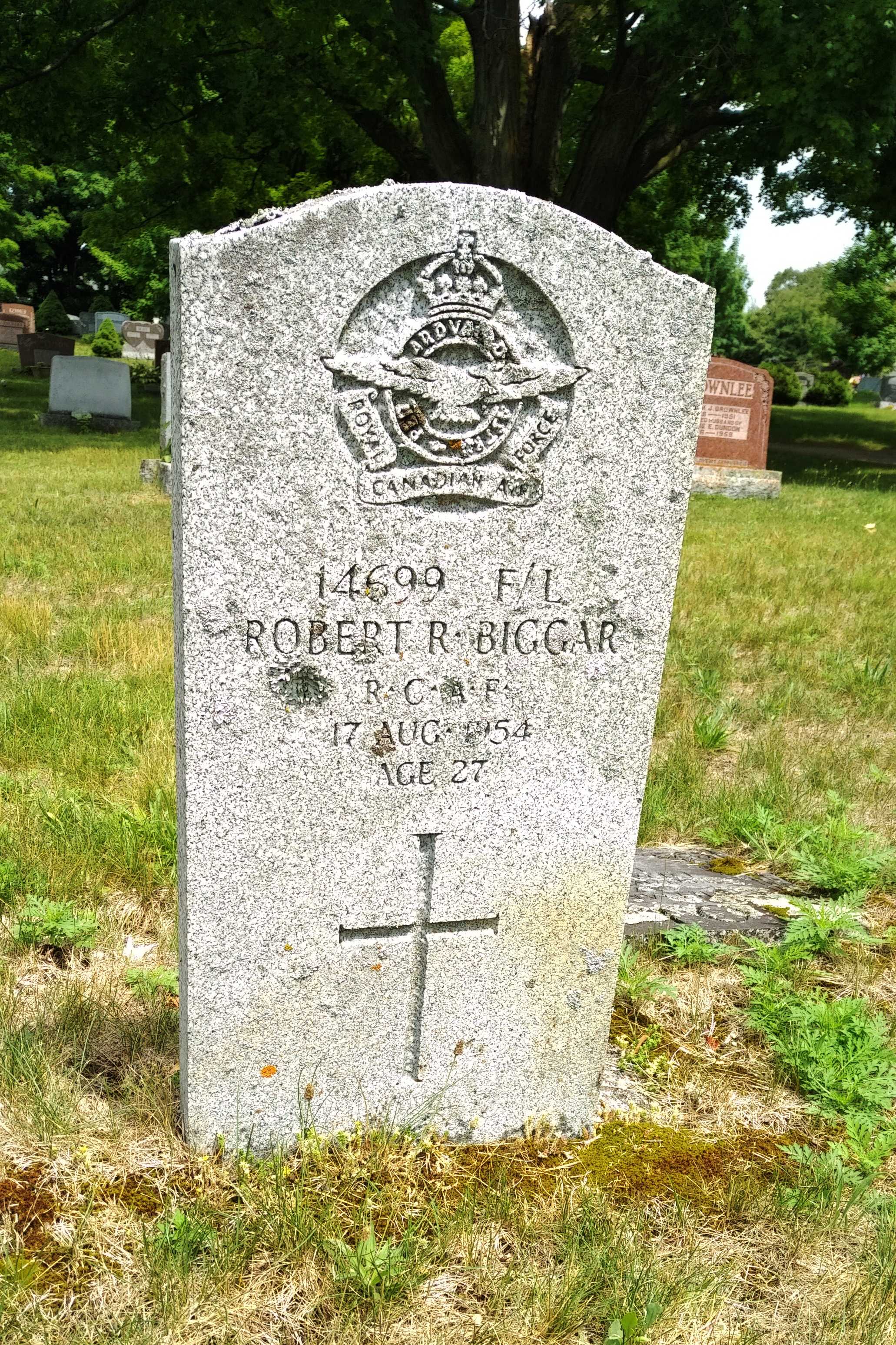 Grave marker