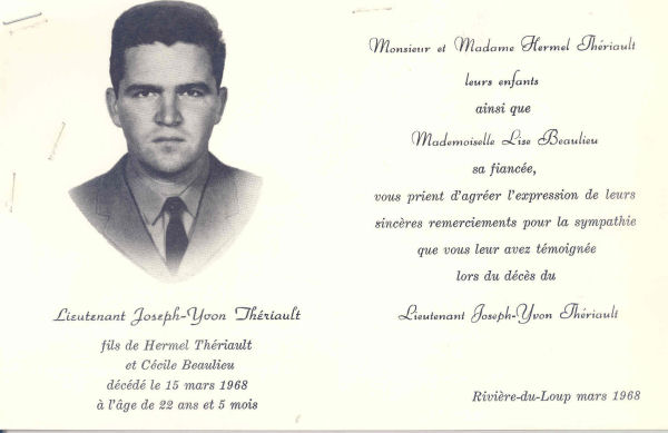 Memoriam Card