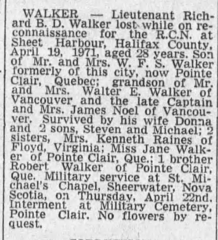 Photo of Richard Brian Douglas Walker