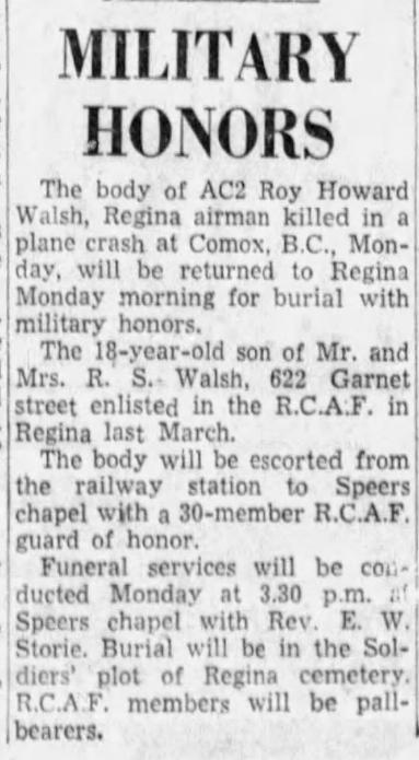 Photo of Roy Howard Walsh