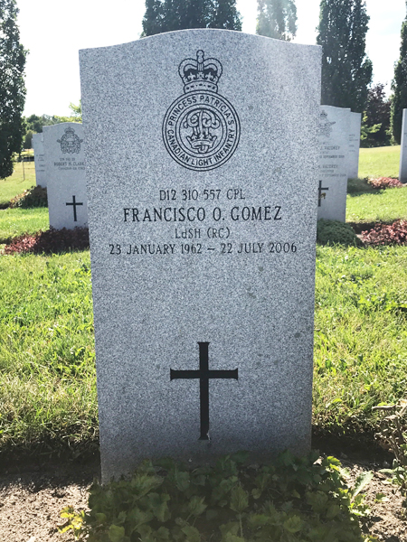 Grave marker