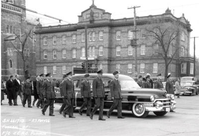 Photo from the funeral of F/C J.J.R.O. Plourde