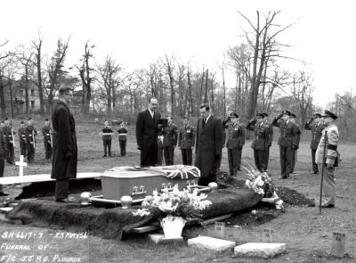 Photo from the funeral of F/C J.J.R.O. Plourde