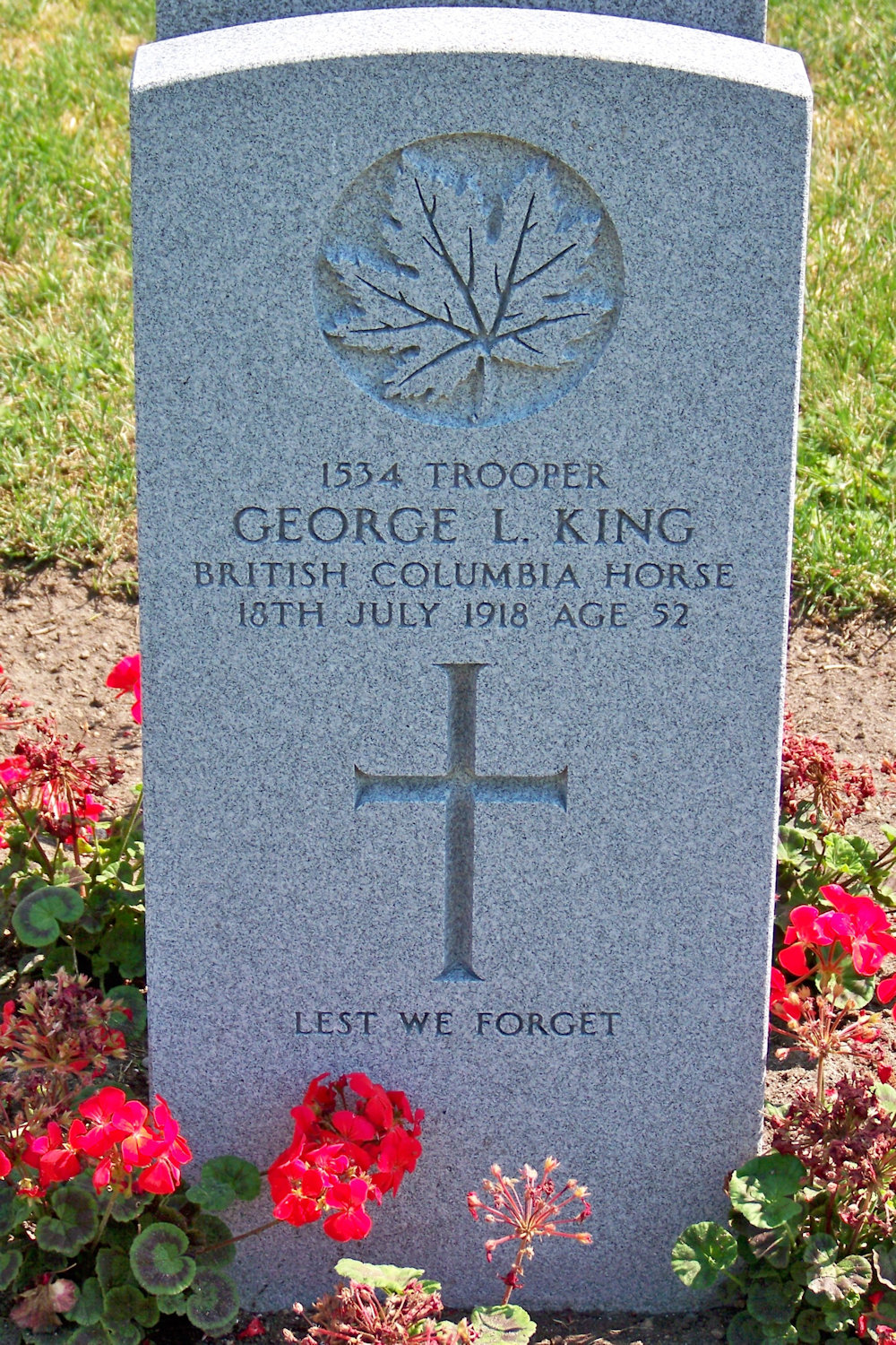 Grave marker