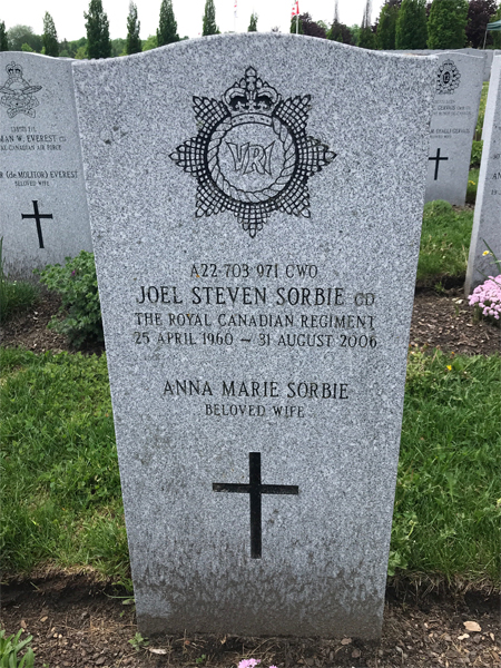 Grave marker