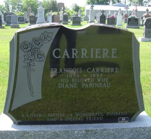 Inscription on Grave marker
