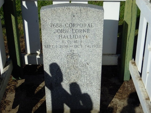 Inscription on grave marker