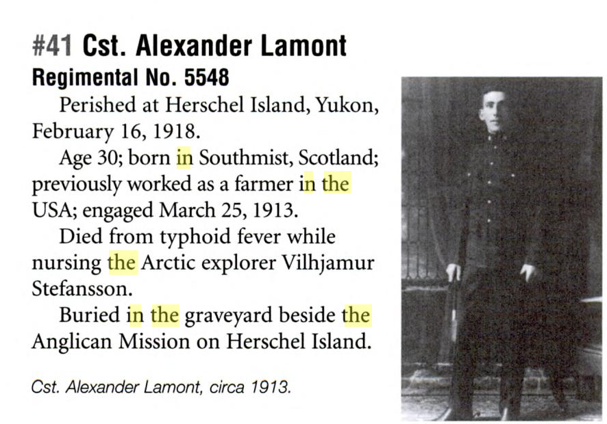 Photo of ALEXANDER LAMONT