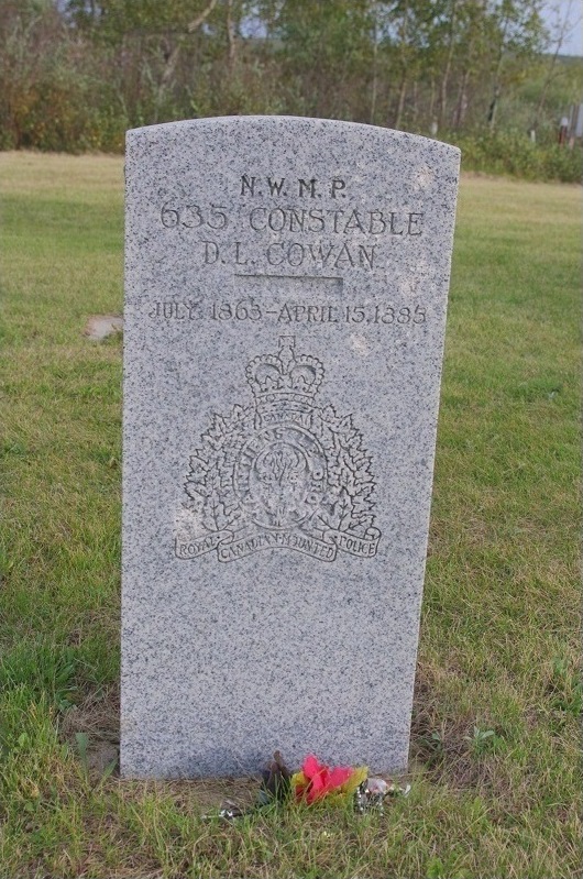 Inscription on grave marker