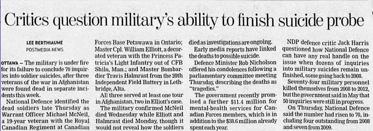 Newspaper clipping