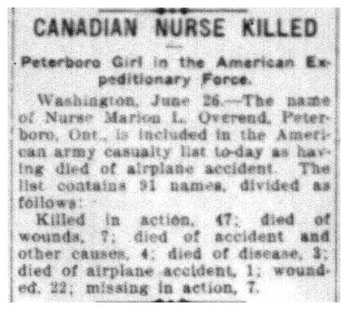 Newspaper clipping