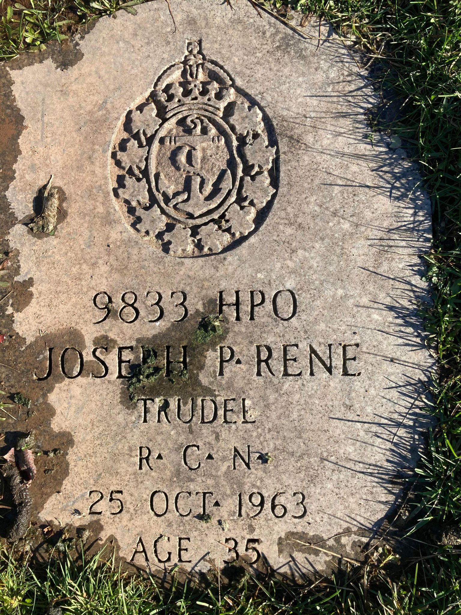 Grave marker