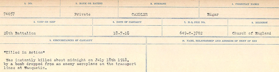 Circumstances of Death Registers