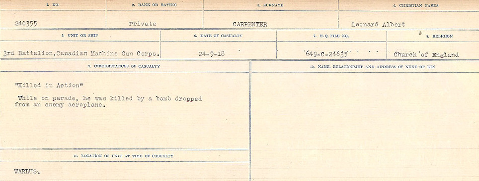 Circumstances of Death Registers