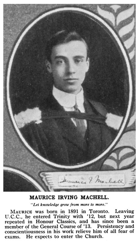 Photo of Maurice Irving Machell