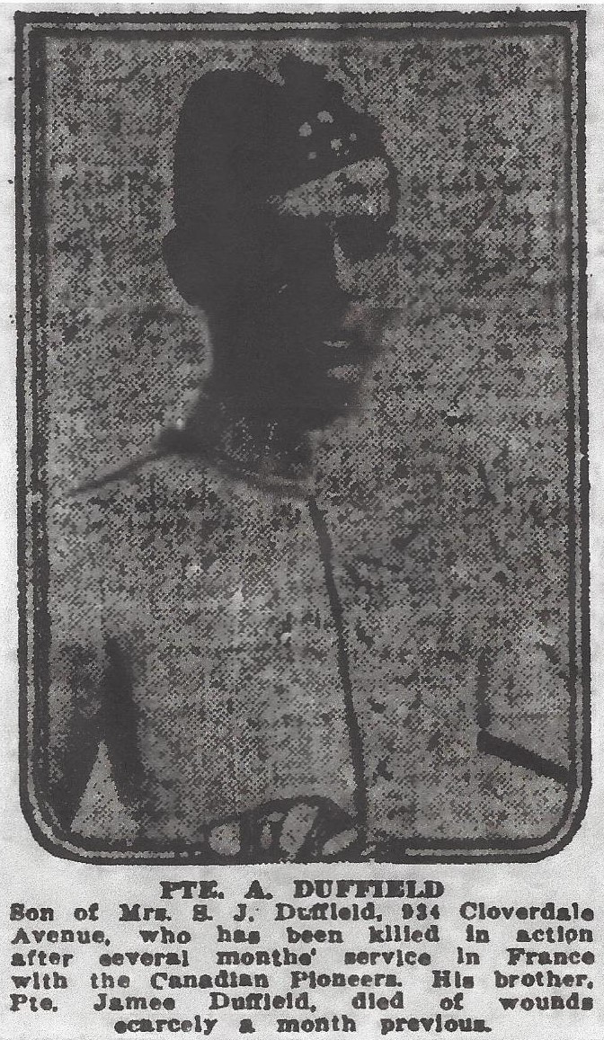 Photo of ARCHIBALD DUFFIELD