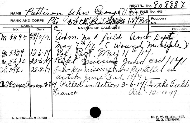 Medical Records (front)