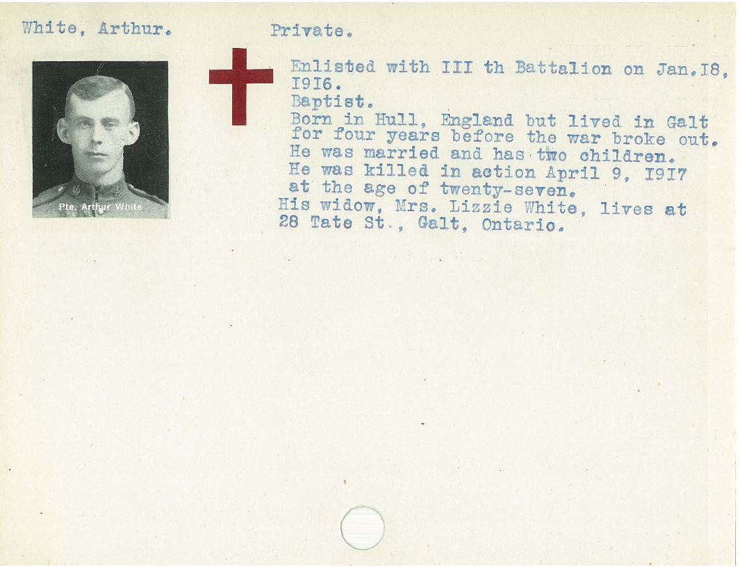 Photo of ARTHUR WHITE