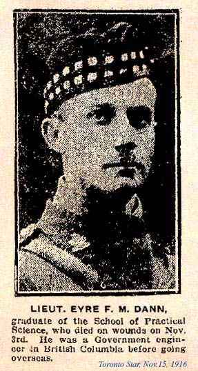 Photo of Eyre Frederick Morton Dann