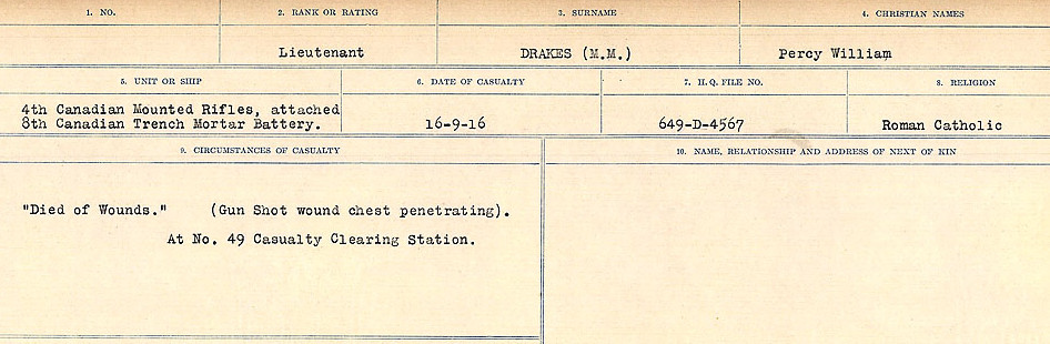 Circumstances of death registers