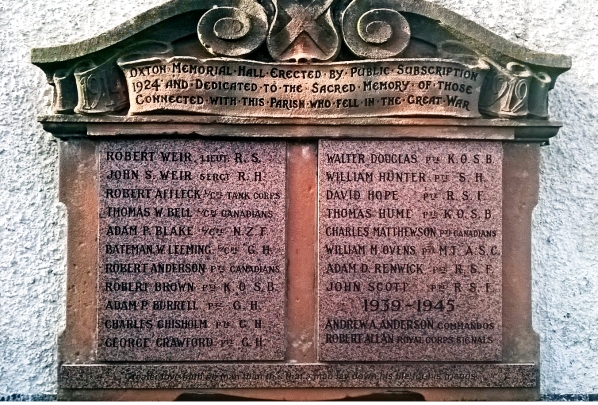 Oxton War Memorial